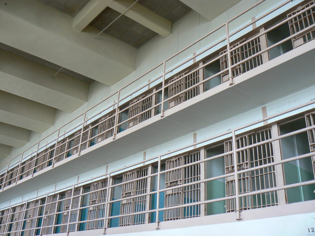 prison, alcatraz, prison wing